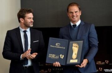 Frank de Boer, también fue premiado. 