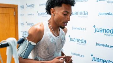 Johan Mojica, lateral izquierdo del RCD Mallorca