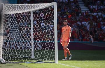 Unai Simón anotó, en propia puerta, el 1-0 para los croatas.