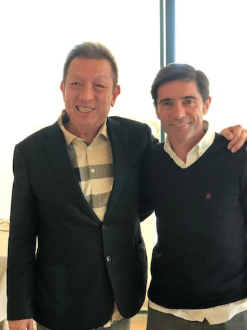 08/03/19 PETER LIM DUEÑO DEL VALENCIA CON MARCELINO ENTRENADOR    FOTOENVIADAPORCONRADOVALLE