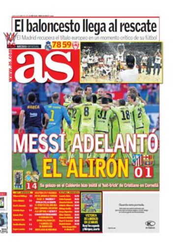 Las portadas de AS de mayo