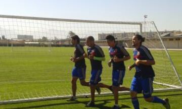 Universidad de Chile prepara el duelo de este fin de semana con Cobreloa.