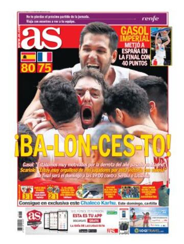 Las portadas de AS de septiembre