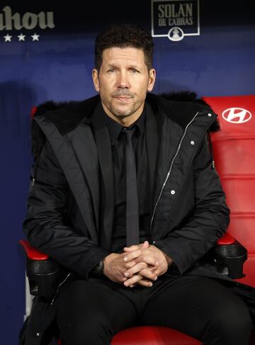 Simeone entrenador del Atlético de Madrid