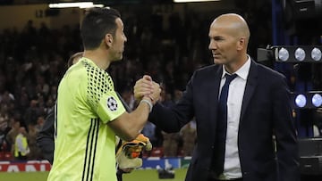 Buffon y Zidane, enemigos íntimos