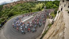 Pelot&oacute;n del Giro de Italia.