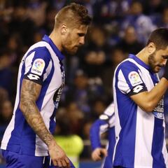 La afición del Deportivo teme un descenso en Balaídos