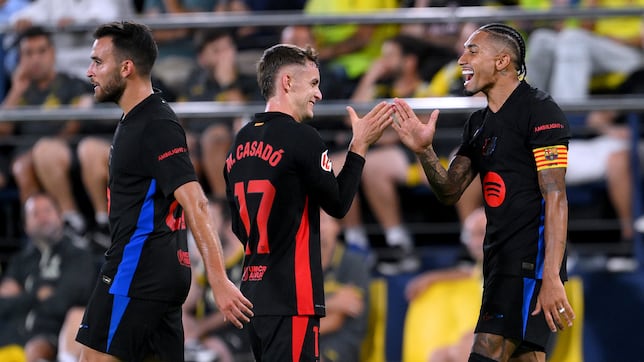 Raphinha y Casadó se quedan en el gimnasio