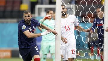 Benzema con Francia.