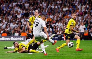 Aprobados y suspensos del Real Madrid contra el Dortmund