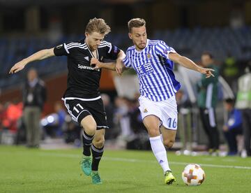 Yann-Erik De Lanlay y Sergio Canales.