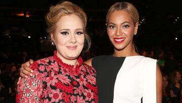 Beyoncé y Adele, "rivales" en los MTV Music Awards 2016