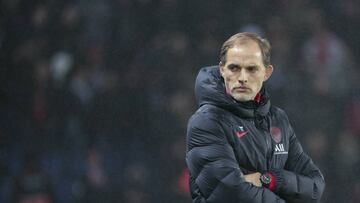 Thomas TUCHEL (PSG) reacted during the French championship Ligue 1 football match between Paris Saint-Germain and Girondins de Bordeaux on February 23, 2020 at Parc des Princes stadium in Paris, France - Photo Stephane Allaman / DPPI
23/02/2020 ONLY
