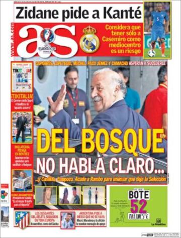 Portadas de la prensa mundial