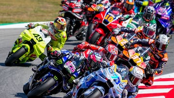 MotoGP, en Barcelona.