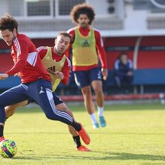 Rubén Peña se incorpora al trabajo con el grupo