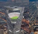 La locura que prepara Arabia Saudita para el Mundial 2034: un estadio en un rascacielos