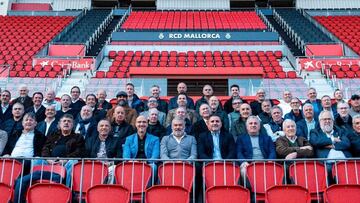 Almuerzo anual de los veteranos del Real Mallorca 2024.