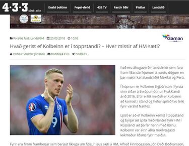 Prensa de Islandia sigue de cerca juego ante la Selección Mexicana