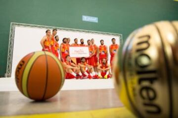 'Making of' de la sesión de fotos de la Selección española de baloncesto de cara al Eurobasket.