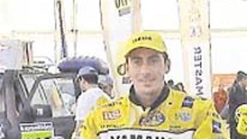 <b>PRIMERIZO. </b>Agra disputa su primer Dakar.