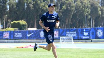 LOS ANGELES, CA - JULY 11: Thomas Tuchel of Chelsea during a training session at Drake Stadium UCLA Campus on July 11, 2022 in Los Angeles, California. (Photo by Darren Walsh/Chelsea FC via Getty Images)