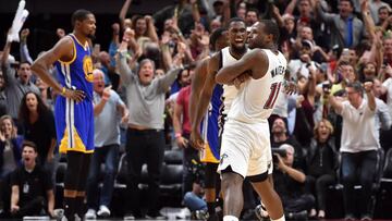 ¡Milagro de Waiters! Triplazo y séptima derrota de los Warriors