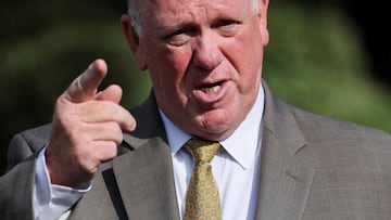 President Trump’s ‘border czar’, Tom Homan, has denied he accepted money in exchange for help in securing government contracts.