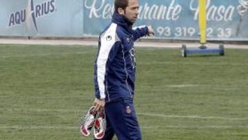 <b>BUENA EVOLUCIÓN.</b> Tamudo podría reaparecer contra el Madrid.