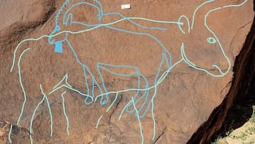 An ancient secret hidden 100 feet above the desert