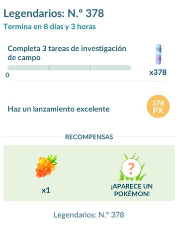 pokemon go investigacion temporal regice codigo promocional