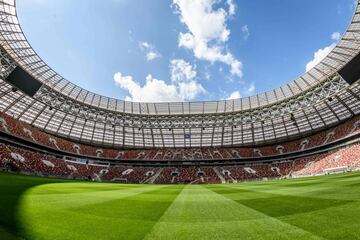 Así es el Luzhniki, el estadio donde comienza el Mundial