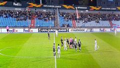 Qarabag-Dudelange game suspended after drone flies onto field with Armenian flag