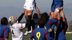 El CRC ganó al Barça en presencia de Calderón