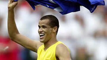 <b>PICHICHI.</B> Rivaldo es el máximo goleador del Mundial y espera marcar también ante Turquía.
