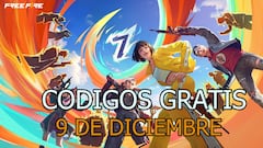 Free Fire | Códigos de hoy martes 9 de diciembre de 2025: recompensas gratis