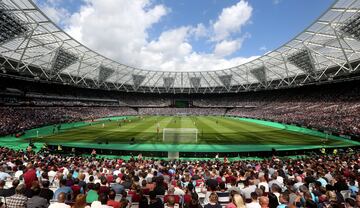 Club: West Ham United | Asistencia media: 55.313 espectadores. 