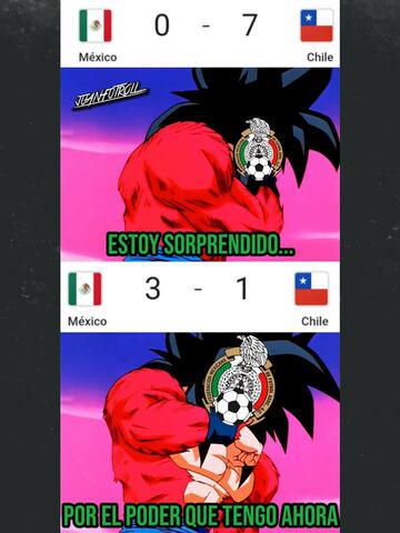 Los memes del México - Chile, amistoso de Fecha FIFA