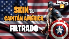 Fortnite: filtrado skin del Capitán América; todo lo que sabemos