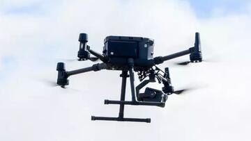 Así es el ‘Matrice 300 RTK’, el dron de la UME para localizar víctimas en el incendio del edificio de Valencia