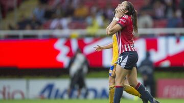 Las rojiblancas pierden ante Tigres su primer partido del Apertura 2018 y se quedan con 16 unidades, lo que las pone en la segunda posición del grupo dos y es tercero en la general.