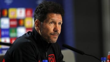 Simeone: "¿Suárez no marca como visitante? Dejemos la pregunta para Londres"