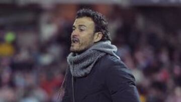 Luis Enrique, técnico del Celta