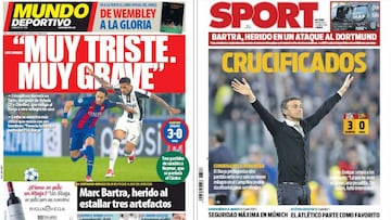 Prensa de Barcelona: Luis Enrique contra sus jugadores