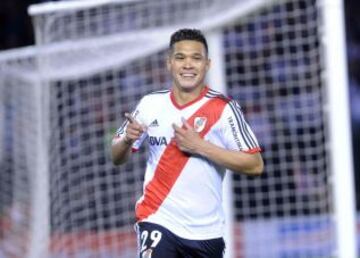 El delantero Teófilo Gutiérrez estará con River Plate en el Grupo 6, junto a Juan Aurich (PER), San José (BOL) y Tigres (MEX),