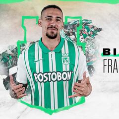 El brasileño Francisco Da Costa, primer refuerzo de Atlético Nacional