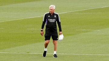 Carlo Ancelotti, entrenador del Real Madrid.