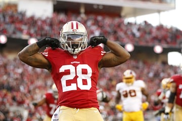 San Francisco 49ers - Carlos Hyde: Los 49ers que vienen necesitan tener un gran juego de carrera. Carlos Hyde ha tenido actuaciones de crack, pero las lesiones y su irregularidad no le han dejado brillar. Tiene este año para convencer a Shanahan de que es