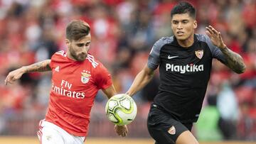 Sevilla y Lazio negocian el traspaso de Correa