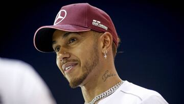El piloto británico Lewis Hamilton durante el GP de Singapur del Mundial de Fórmula 1 2018.
